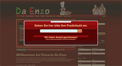 Desktop Screenshot of da-enzo.com